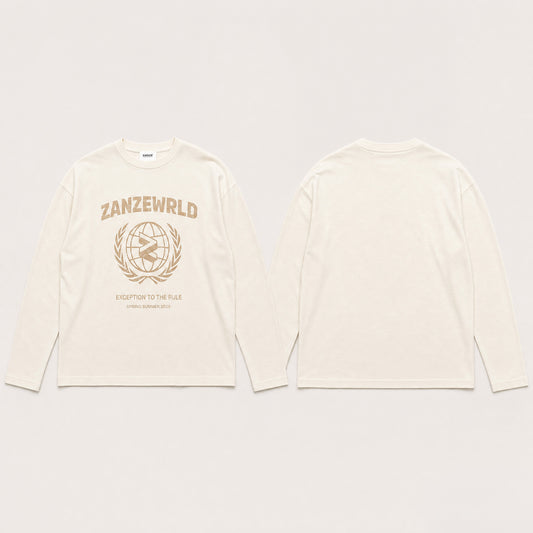 VINTAGE REGULAR WHITE — LONG SLEEVE