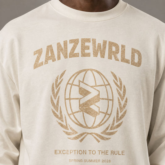 VINTAGE REGULAR WHITE — LONG SLEEVE