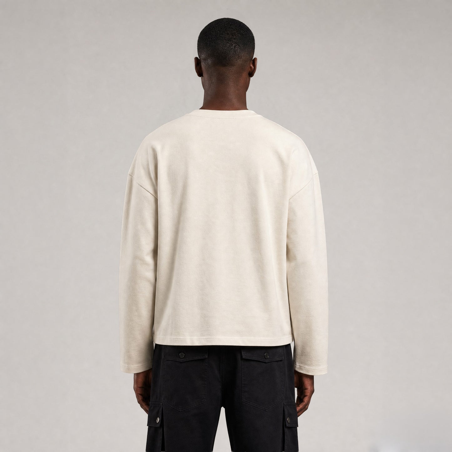 VINTAGE REGULAR WHITE — LONG SLEEVE