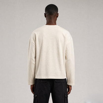 VINTAGE REGULAR WHITE — LONG SLEEVE