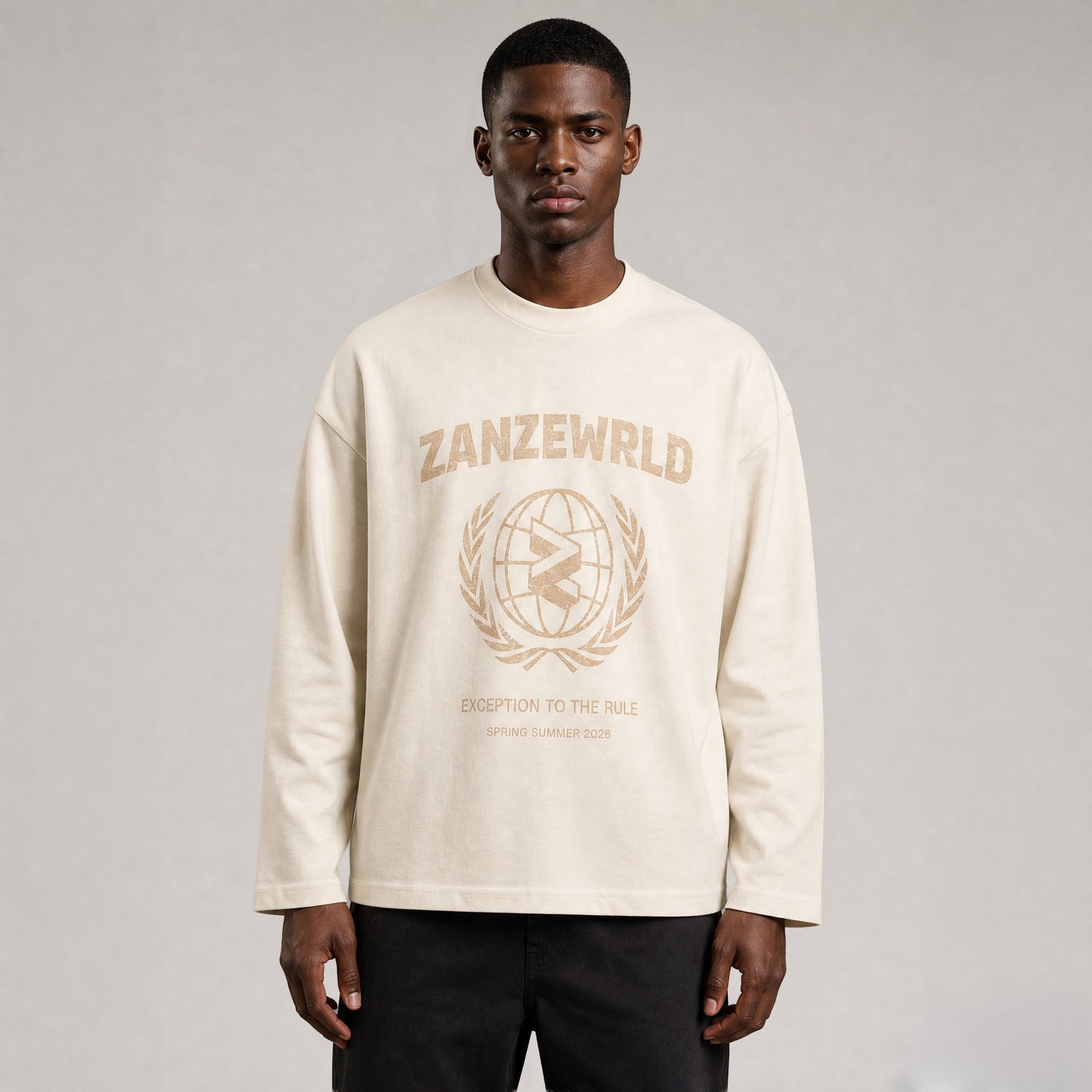 VINTAGE REGULAR WHITE — LONG SLEEVE