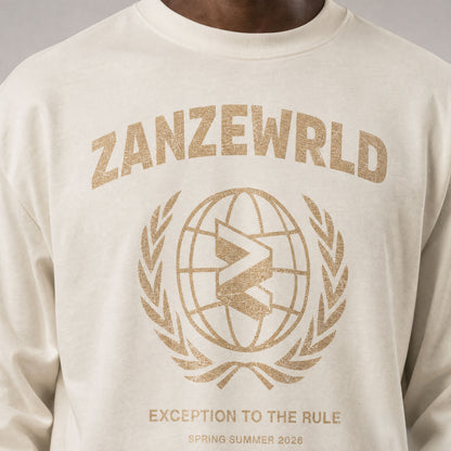 VINTAGE REGULAR WHITE — LONG SLEEVE
