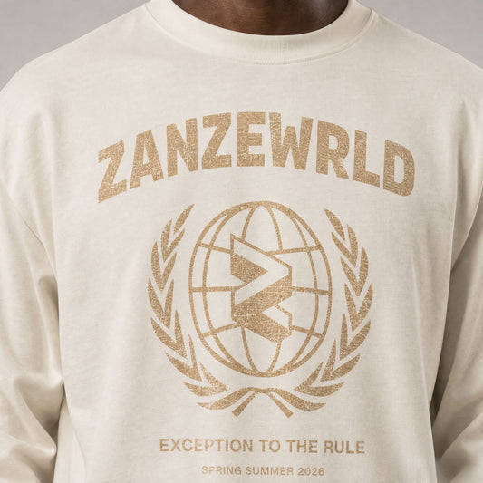 VINTAGE REGULAR WHITE — LONG SLEEVE