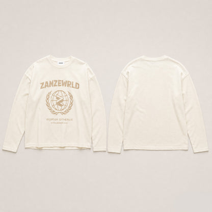 VINTAGE REGULAR WHITE — LONG SLEEVE